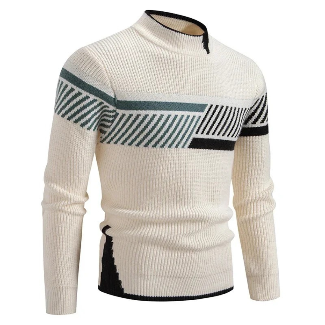 VALERIO | Langärmeliger Strickpullover