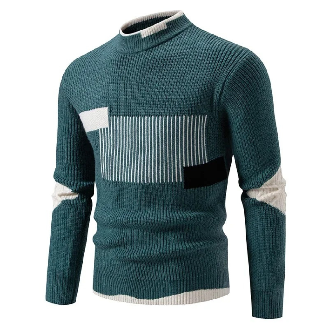 VALERIO | Langärmeliger Strickpullover