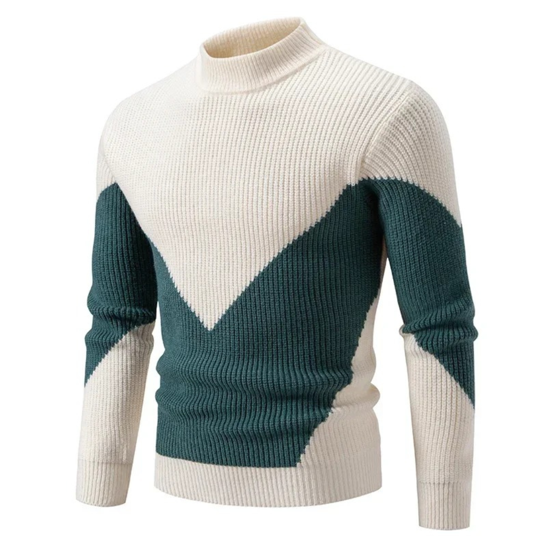 VALERIO | Langärmeliger Strickpullover