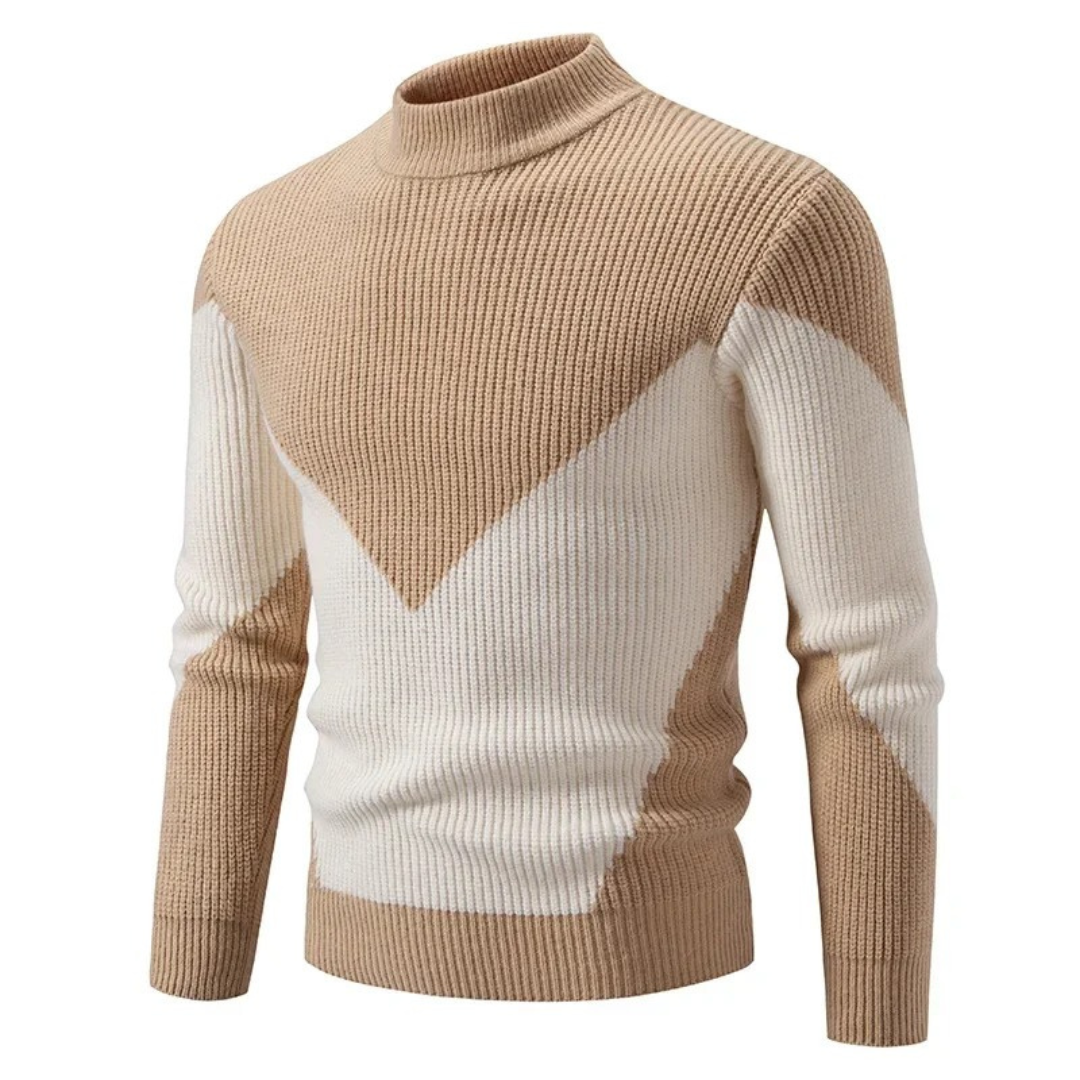 VALERIO | Langärmeliger Strickpullover