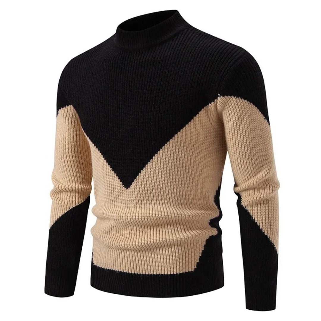 VALERIO | Langärmeliger Strickpullover