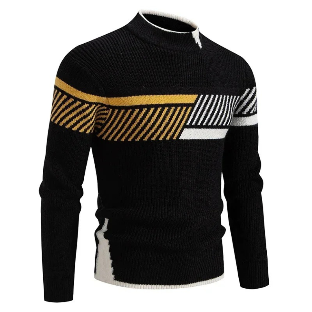 VALERIO | Langärmeliger Strickpullover