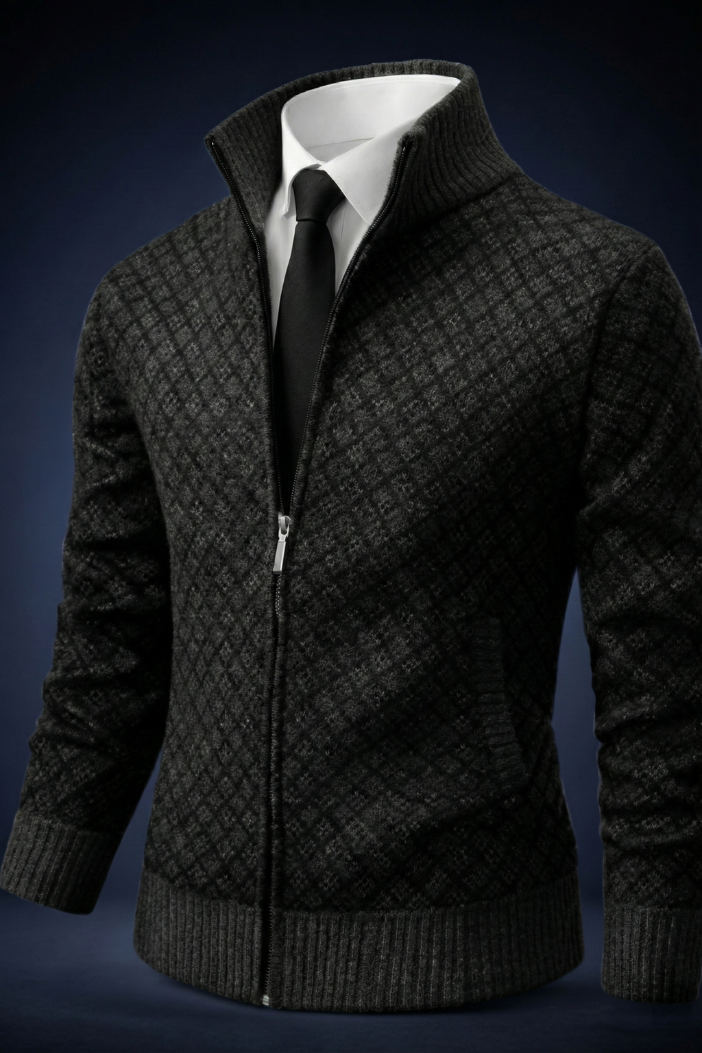 Sommerfeld | Luxus Casual Strickjacke mit Reißverschluss