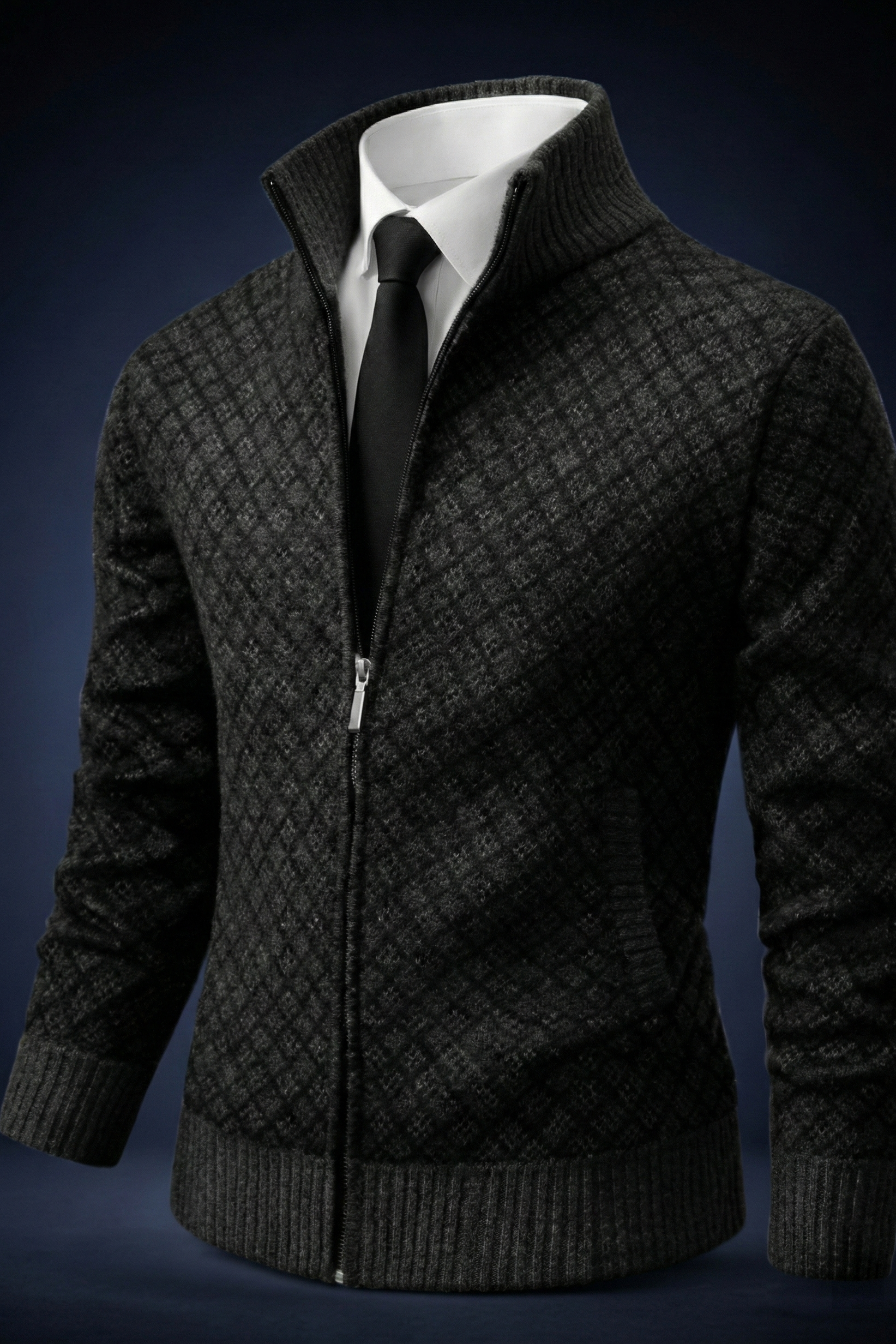 Sommerfeld | Luxus Casual Strickjacke mit Reißverschluss