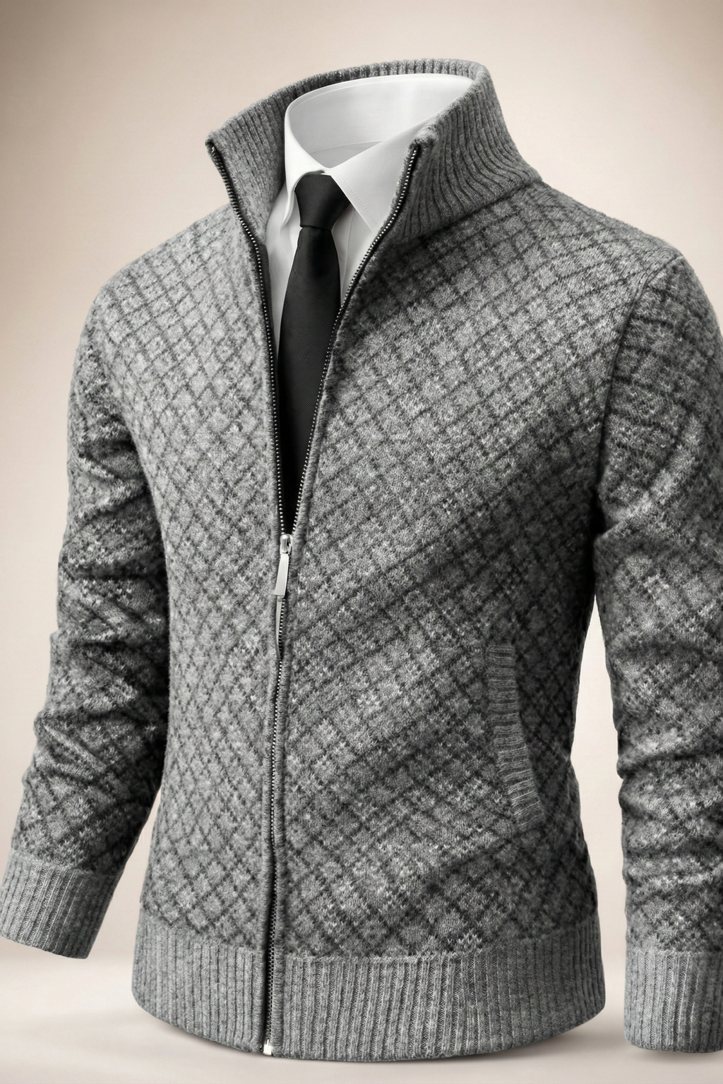 Sommerfeld | Luxus Casual Strickjacke mit Reißverschluss