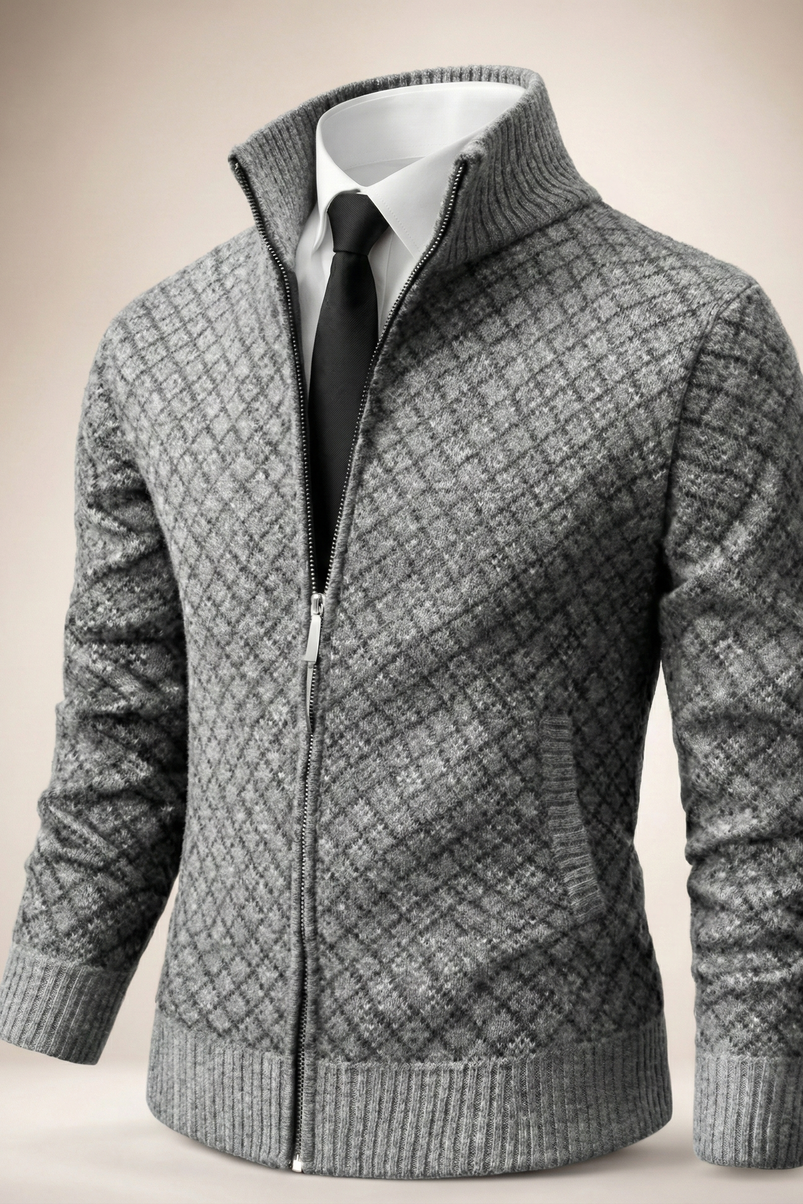 Sommerfeld | Luxus Casual Strickjacke mit Reißverschluss