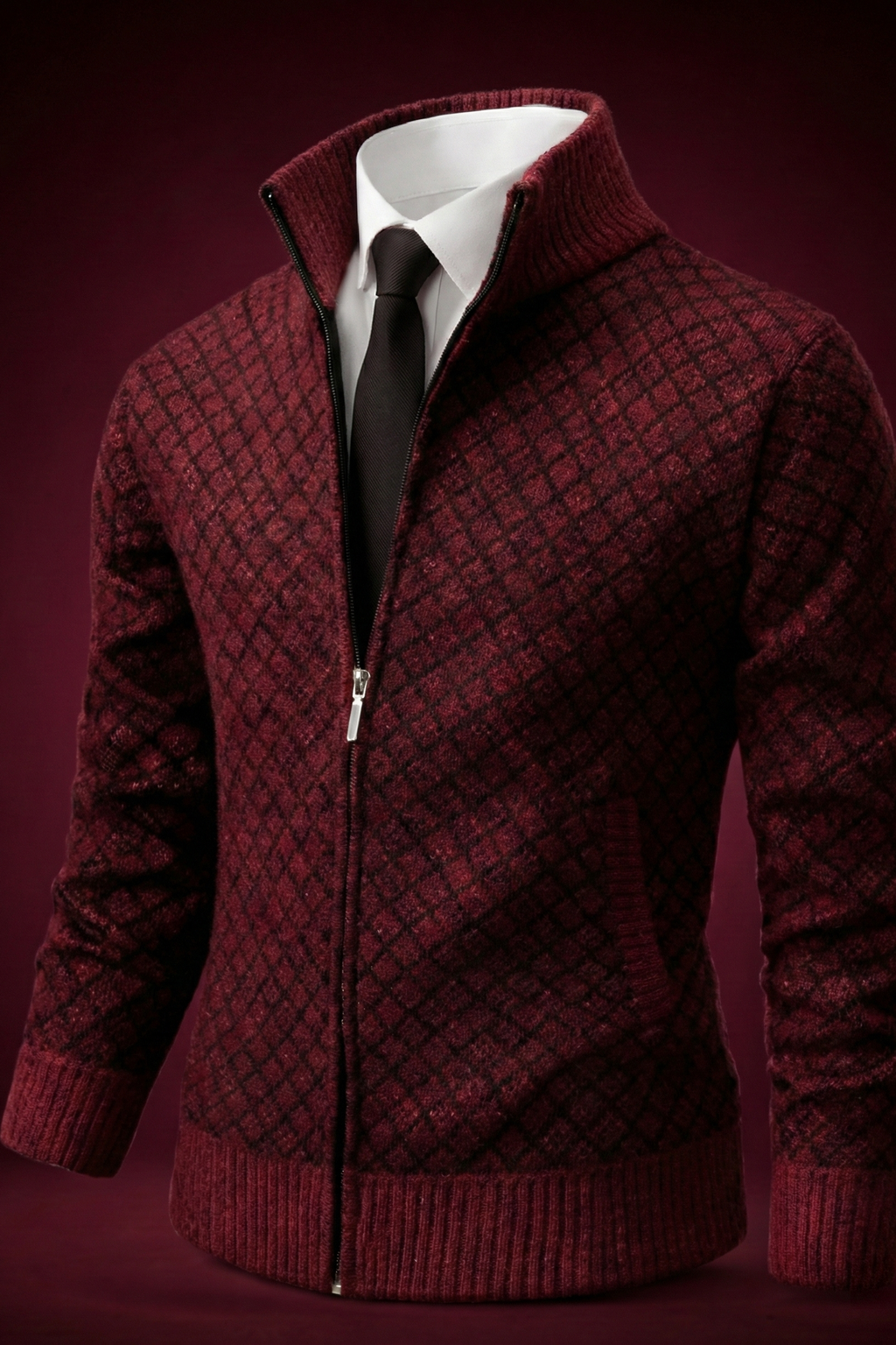 Sommerfeld | Luxus Casual Strickjacke mit Reißverschluss