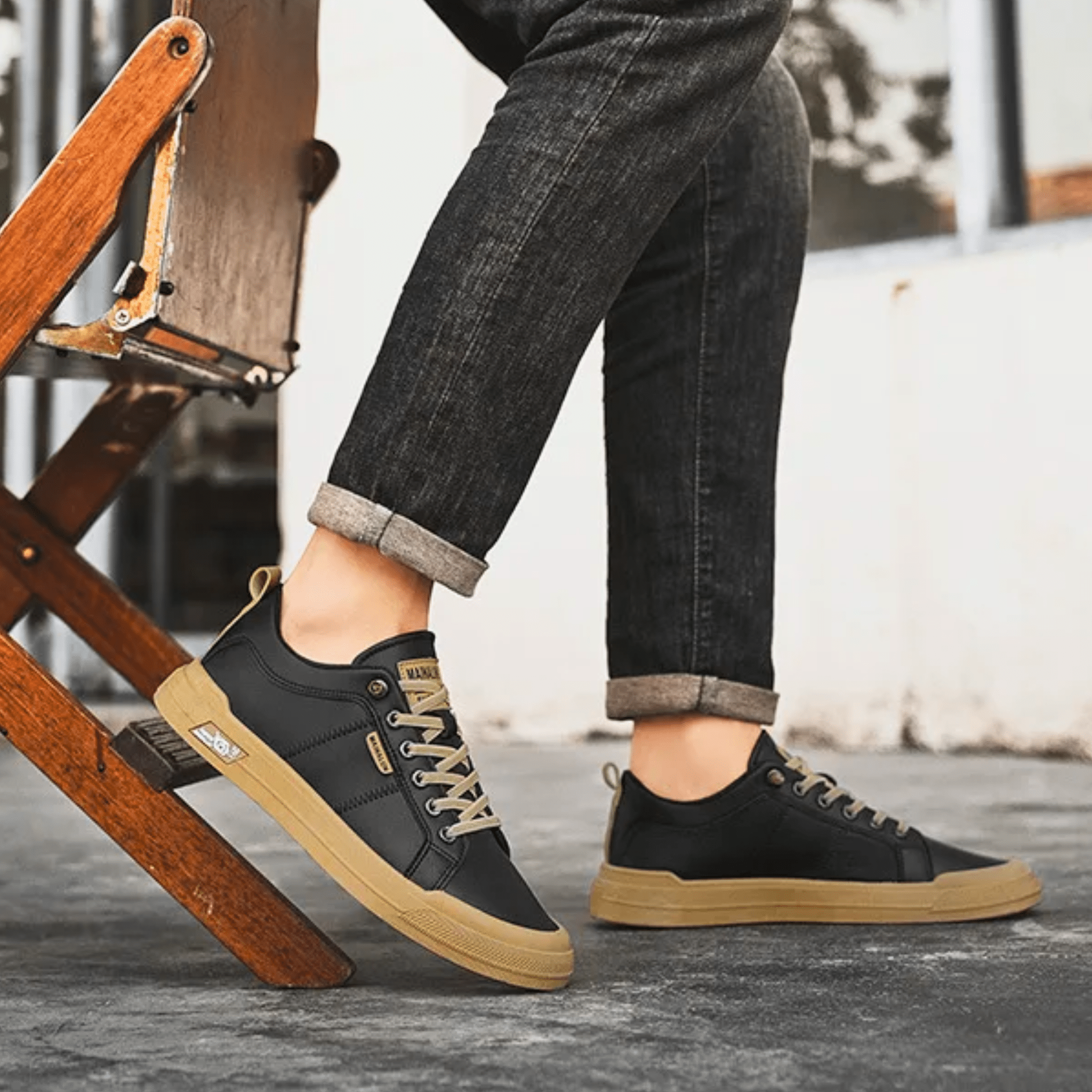 Sommerfeld | Leder-Sneaker für Herren